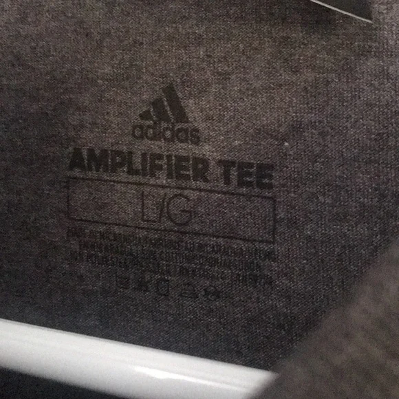 NWT Adidas logo Amplifier graphic short sleeve tee shirt size large - Picture 4 of 4